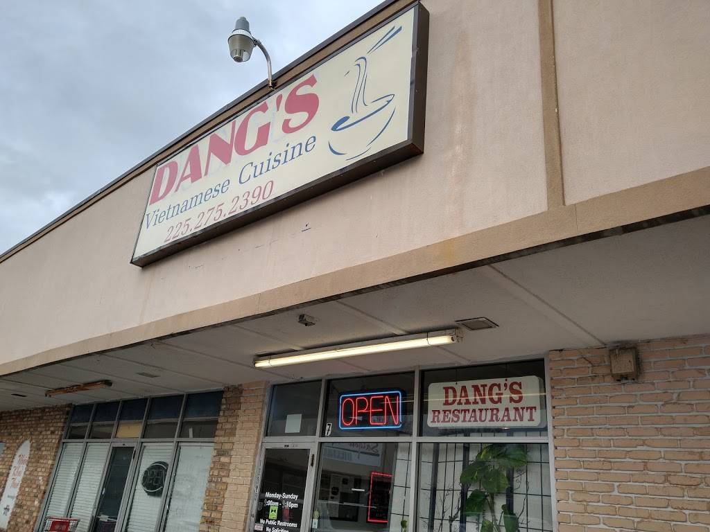 Dangs | restaurant | 12385 Florida Blvd, Baton Rouge, LA 70815, USA | 2252752390 OR +1 225-275-2390