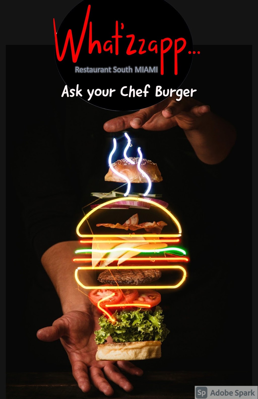 Whatzzapp | restaurant | 9059 SW 73rd Ct, Miami, FL 33156, USA | 7865367088 OR +1 786-536-7088