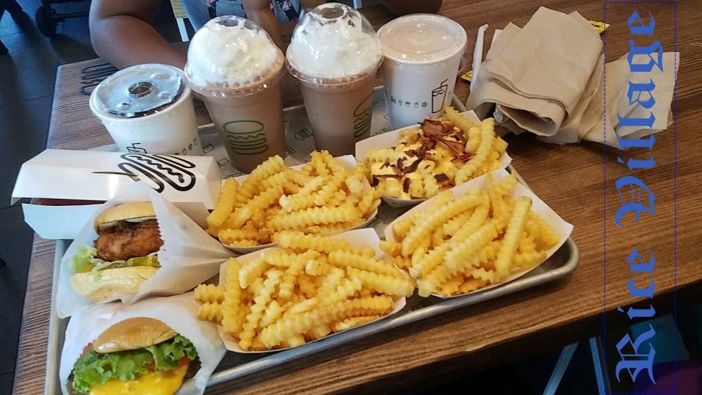 Shake Shack | restaurant | 6205 Kirby Dr, Houston, TX 77005, USA | 3469982820 OR +1 346-998-2820