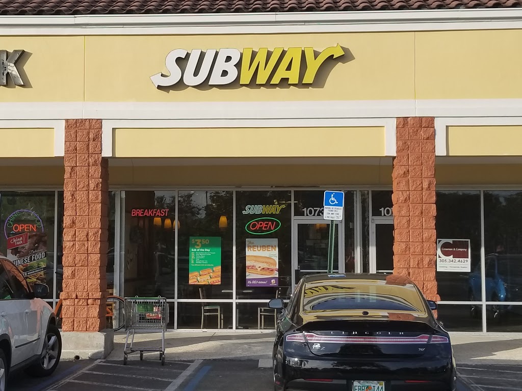 Subway | meal takeaway | 10737 NW 58th St #C-3, Miami, FL 33178, USA | 3055920450 OR +1 305-592-0450
