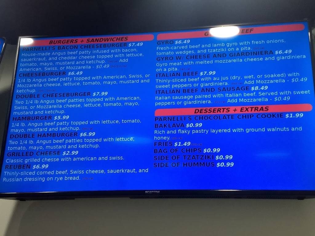 Parnellis Chicago Eatery | restaurant | 3548 E 10th St, Jeffersonville, IN 47130, USA | 8129130019 OR +1 812-913-0019