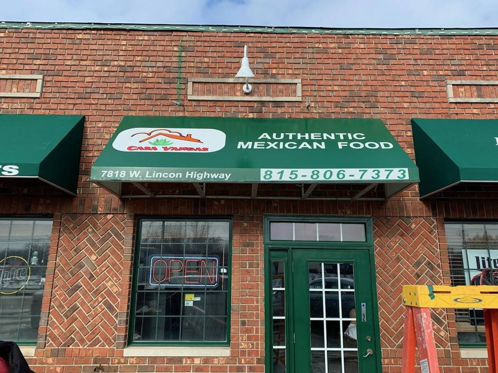 Casa Vargas | restaurant | 7818 W Lincoln Hwy, Frankfort, IL 60423, USA | 8158067373 OR +1 815-806-7373