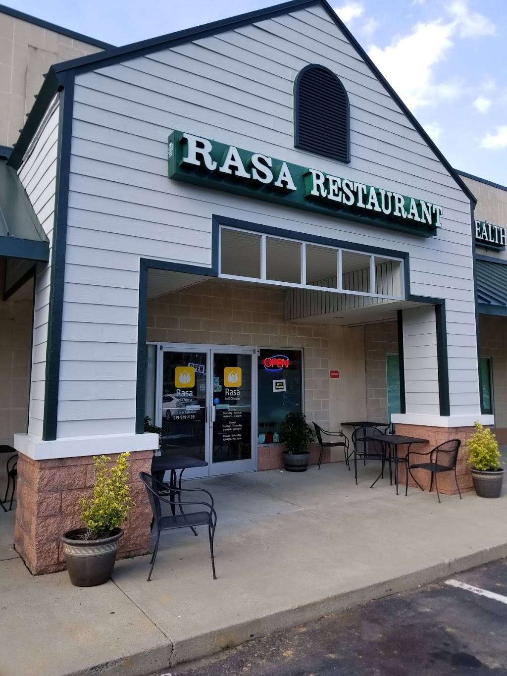 Rasa Indian and Chinese Restaurant | restaurant | 1826 M.L.K. Jr Blvd, Chapel Hill, NC 27514, USA | 9199292199 OR +1 919-929-2199