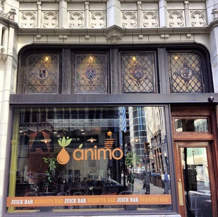 Animo Juice and Burrito Bar | restaurant | 1701 Arch St, Philadelphia, PA 19103, USA | 2675190949 OR +1 267-519-0949