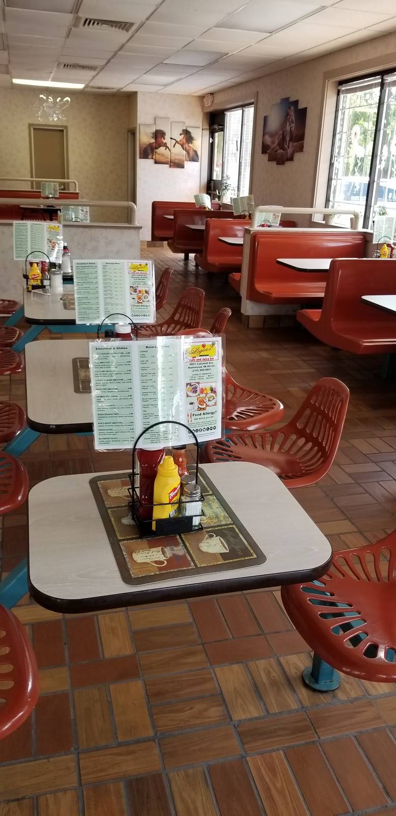 Ligias Cafe And Juice Bar | restaurant | 5851 Calumet Ave, Hammond, IN 46320, USA | 2199896601 OR +1 219-989-6601