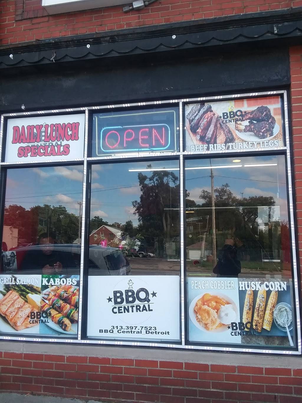 BBQ CENTRAL | restaurant | 12729 W Seven Mile Rd, Detroit, MI 48235, USA | 3133977523 OR +1 313-397-7523