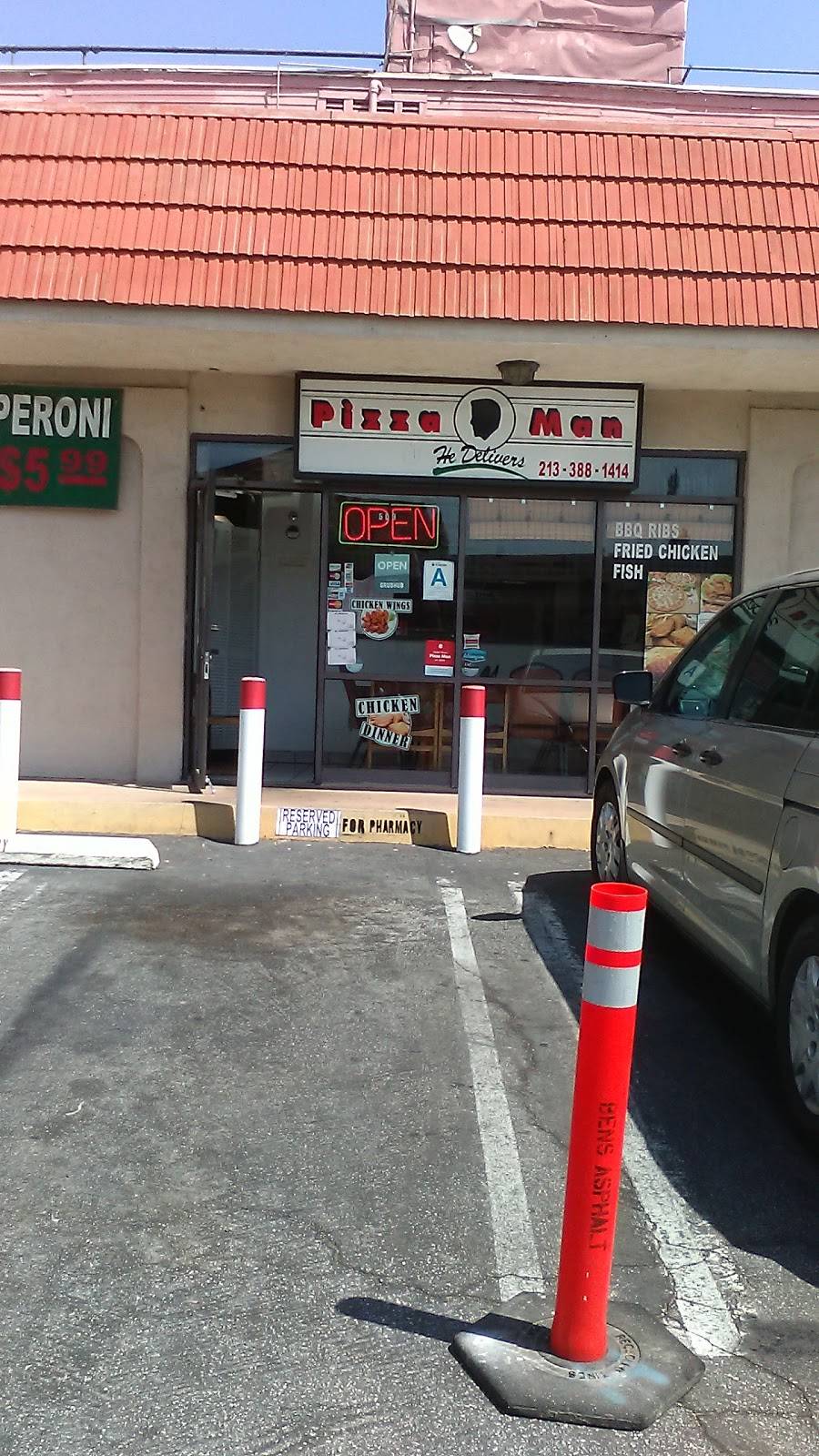 Pizza Man | meal delivery | 2903, 509 S Alvarado St, Los Angeles, CA 90057, USA | 2134105718 OR +1 213-410-5718
