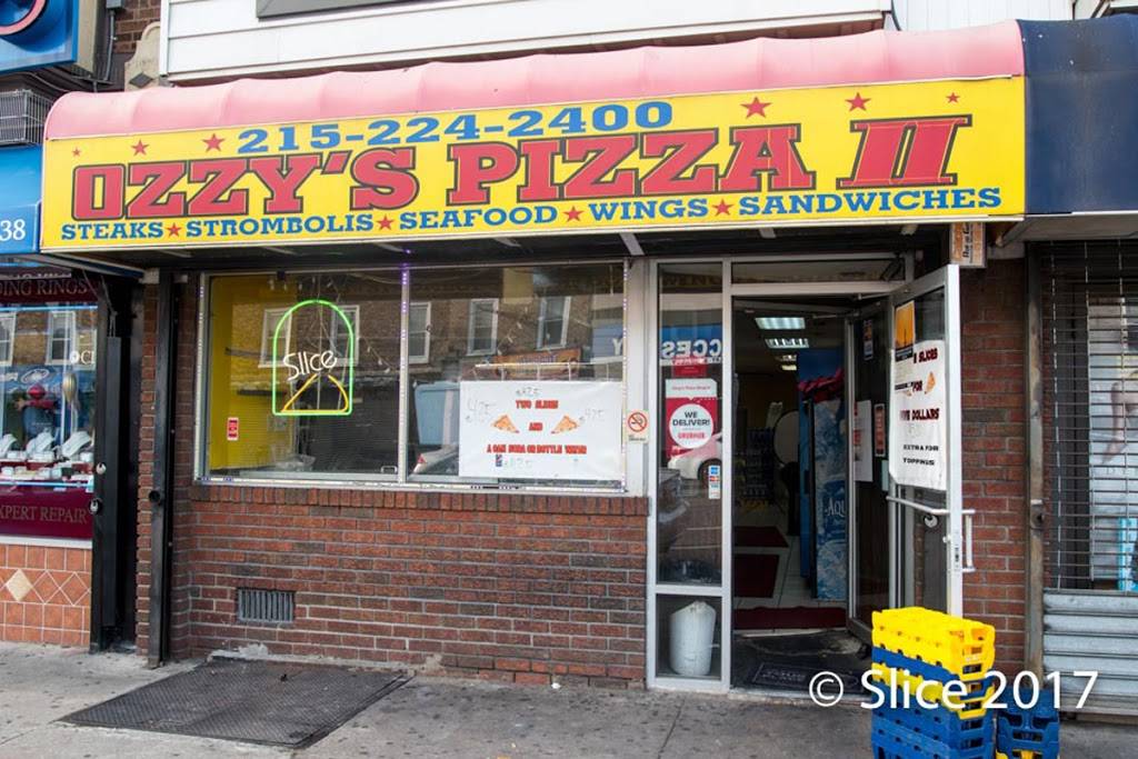 Ozzys Pizza Shop II Inc | restaurant | 5640 N 5th St, Philadelphia, PA 19120, USA | 2152242400 OR +1 215-224-2400
