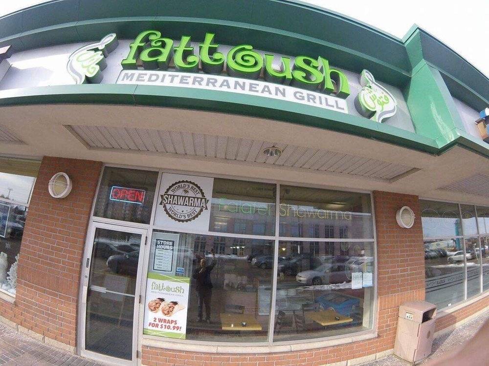 Fattoush Mediterranean Grill | restaurant | 17 Ray Lawson Blvd, Brampton, ON L6Y 5L8, Canada | 9054976606 OR +1 905-497-6606