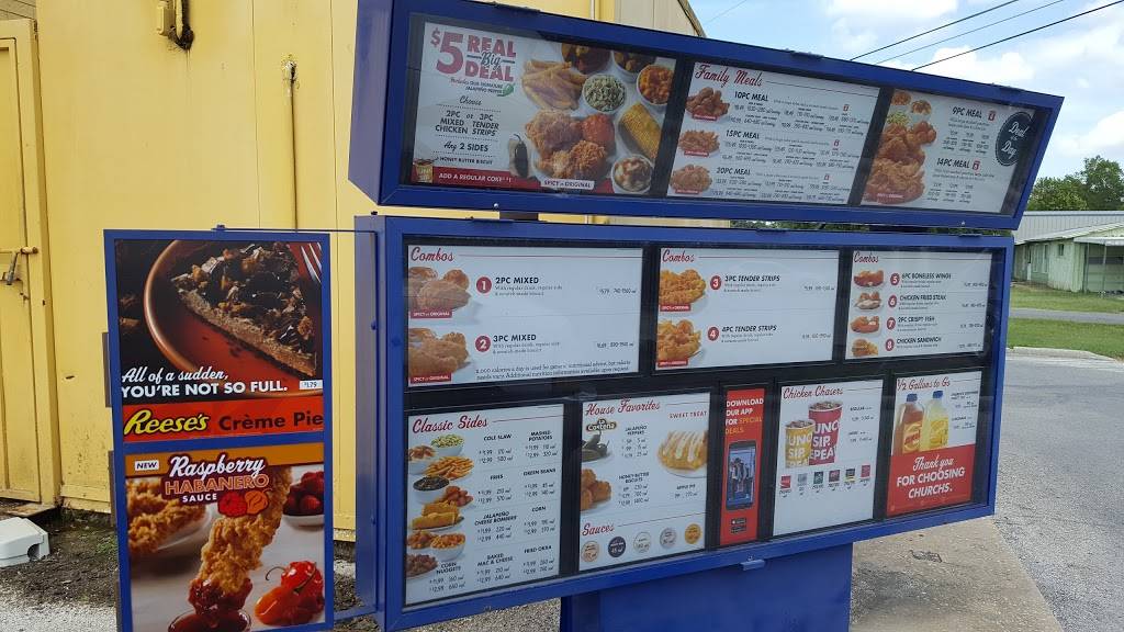 Churchs Chicken | restaurant | 5096 FM78, Kirby, TX 78219, USA | 2106616823 OR +1 210-661-6823