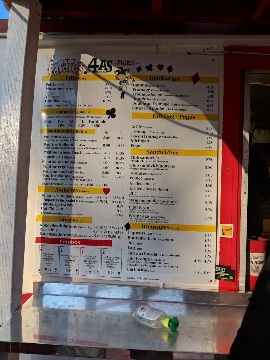 Patates des 4 As | restaurant | 1544 QC-148, Luskville, QC J0X 2G0, Canada | 8196824445 OR +1 819-682-4445