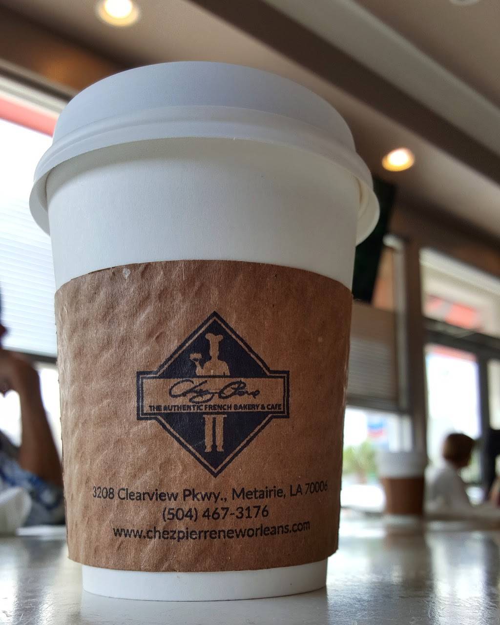 Chez Pierre French Bakery & Cafe | bakery | 3208 Clearview Pkwy, Metairie, LA 70006, USA | 5044673176 OR +1 504-467-3176
