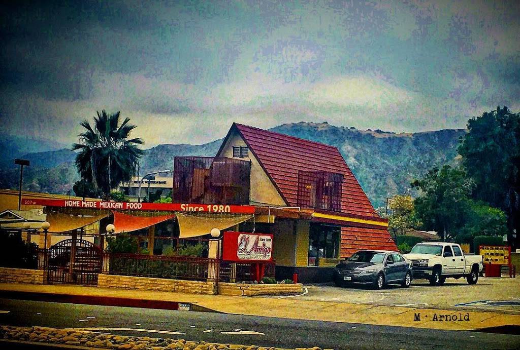 El Amigo Restaurant | restaurant | 507 W Rte 66, Glendora, CA 91740, USA | 6269144725 OR +1 626-914-4725