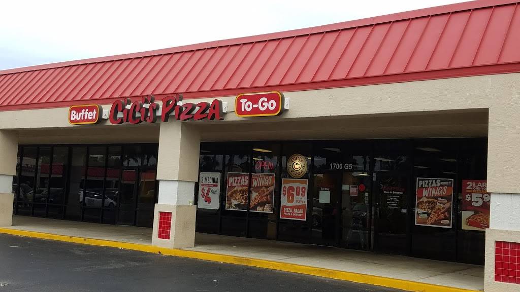 Cicis Pizza | restaurant | 1700 Tamiami Trail Suite G-5, Port Charlotte, FL 33948, USA | 9416273303 OR +1 941-627-3303