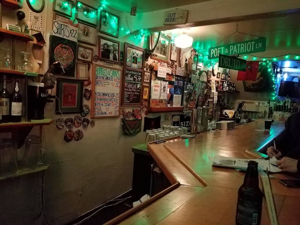 Poet & Patriot Irish Pub | restaurant | 320 Cedar St, Santa Cruz, CA 95060, USA | 8314268620 OR +1 831-426-8620