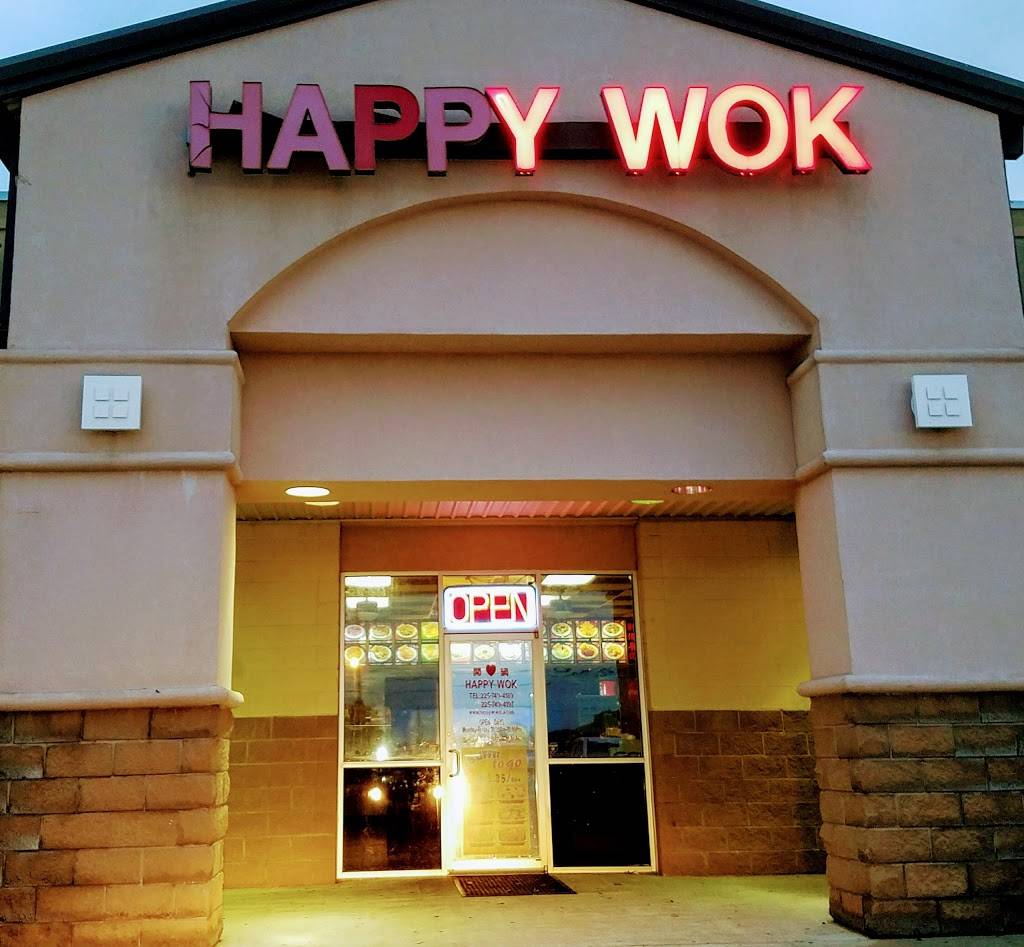 Happy Wok Restaurant | restaurant | 6631 LA-1 #3, Addis, LA 70710, USA | 2257494197 OR +1 225-749-4197