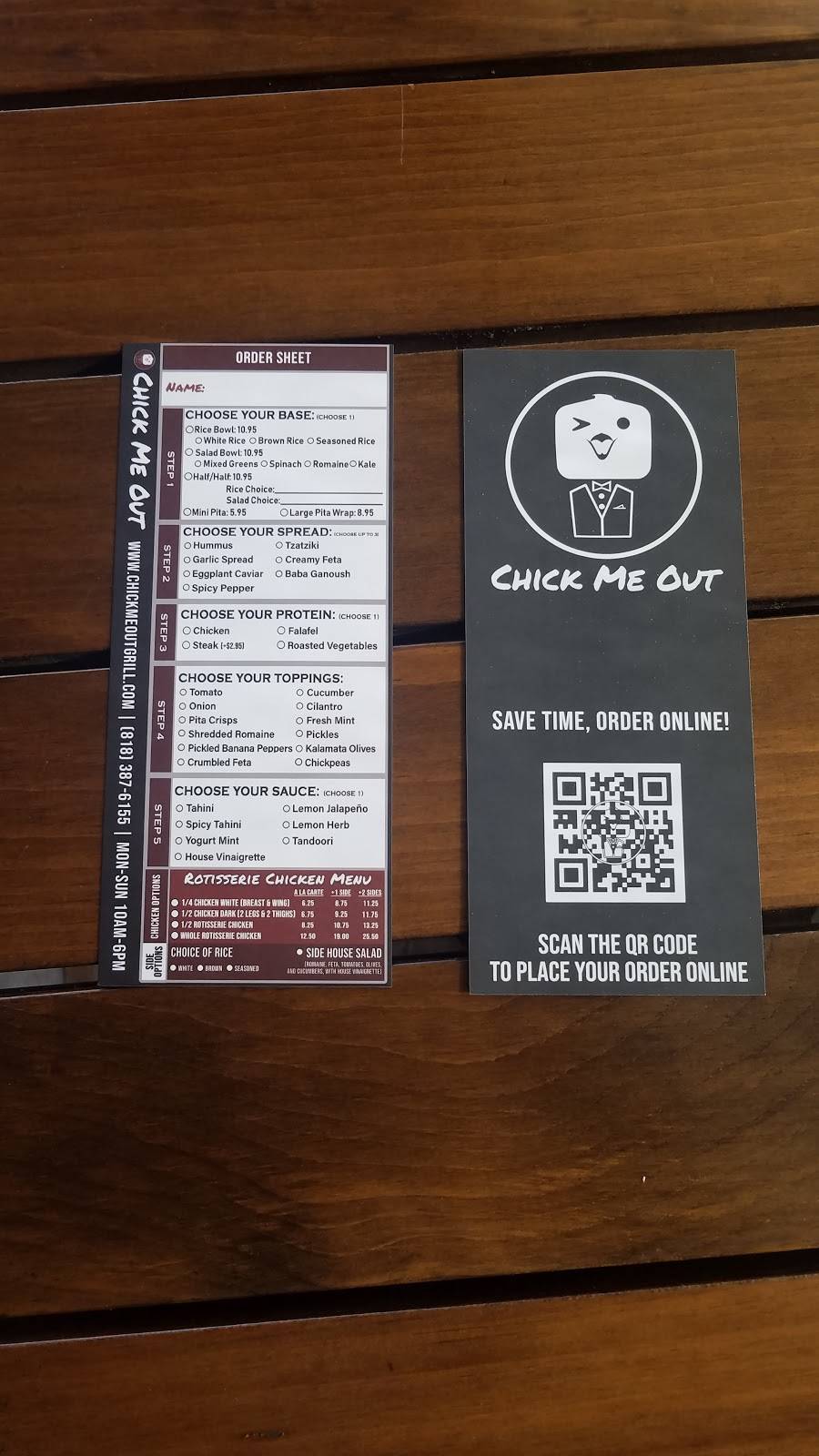 Chick Me Out | restaurant | 6201 Van Nuys Blvd, Van Nuys, CA 91401, USA | 8183876155 OR +1 818-387-6155