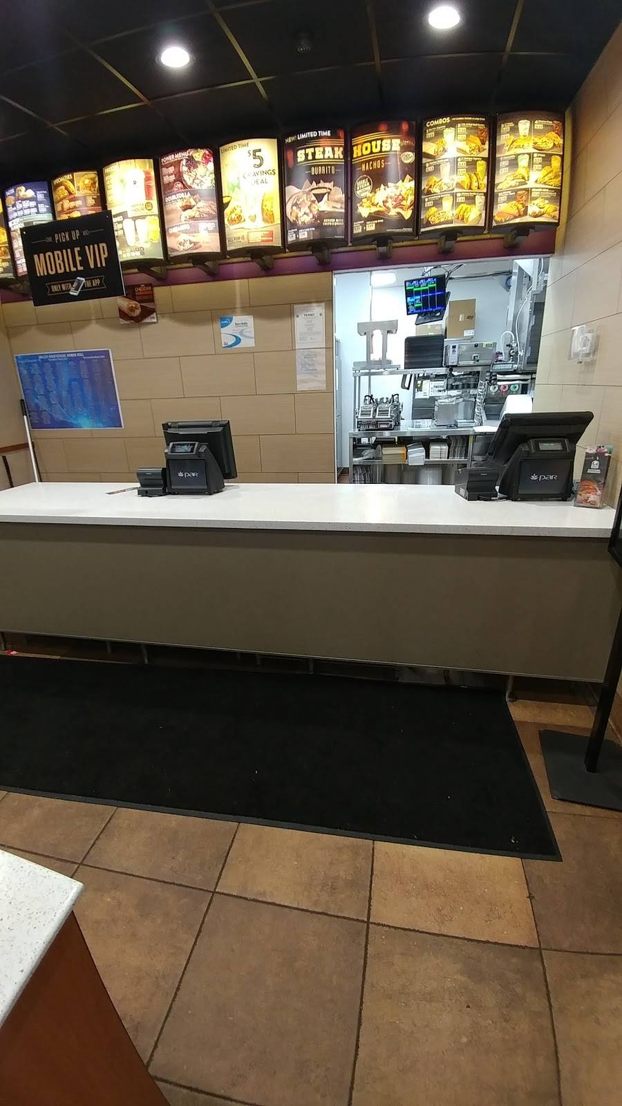 Taco Bell | meal takeaway | US-60, Smithers, WV 25186, USA | 3049812502 OR +1 304-981-2502