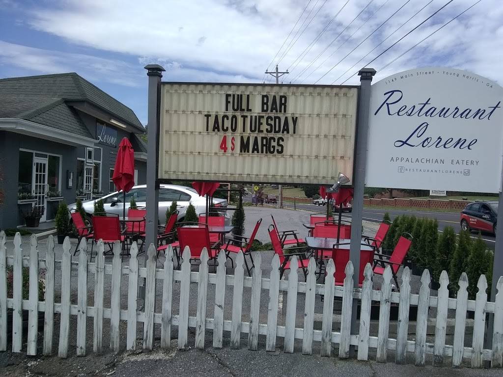 Restaurant Lorene | restaurant | 1149 Main St, Young Harris, GA 30582, USA | 7623491699 OR +1 762-349-1699