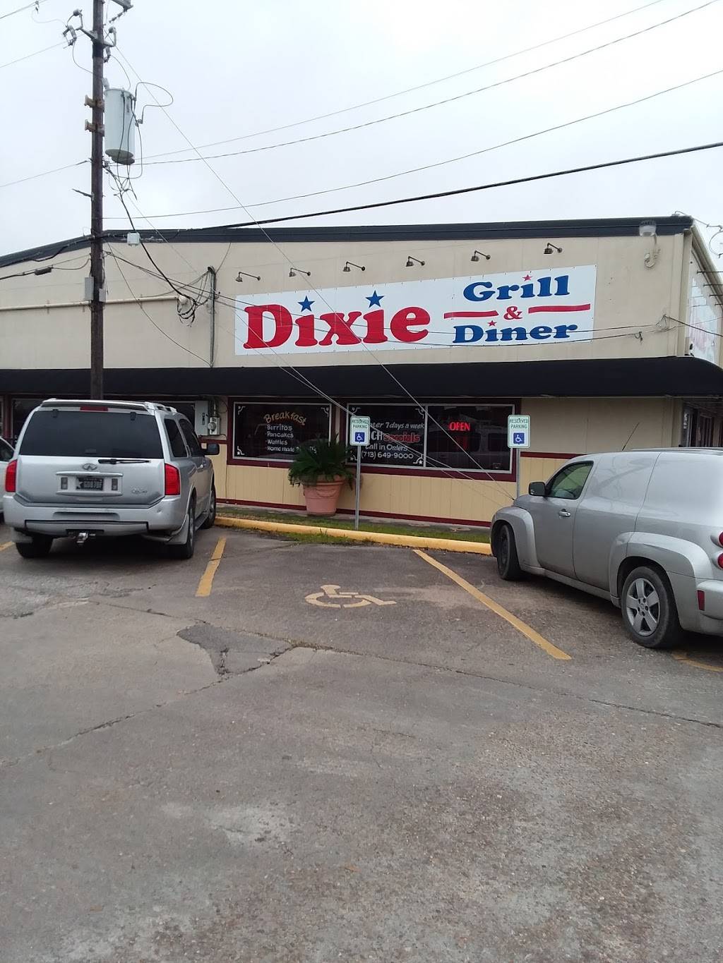 Dixie Grill & Diner | restaurant | 6502 Dixie Dr, Houston, TX 77087, USA | 7136499000 OR +1 713-649-9000