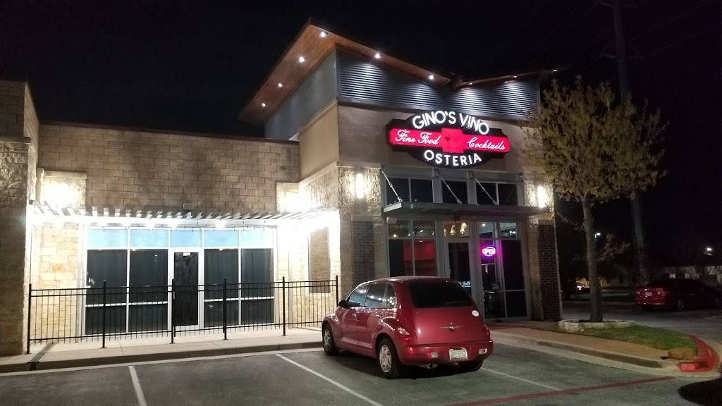 Ginos Vino Osteria | restaurant | 1400 E Old Settlers Blvd, Round Rock, TX 78664, USA | 7372120322 OR +1 737-212-0322