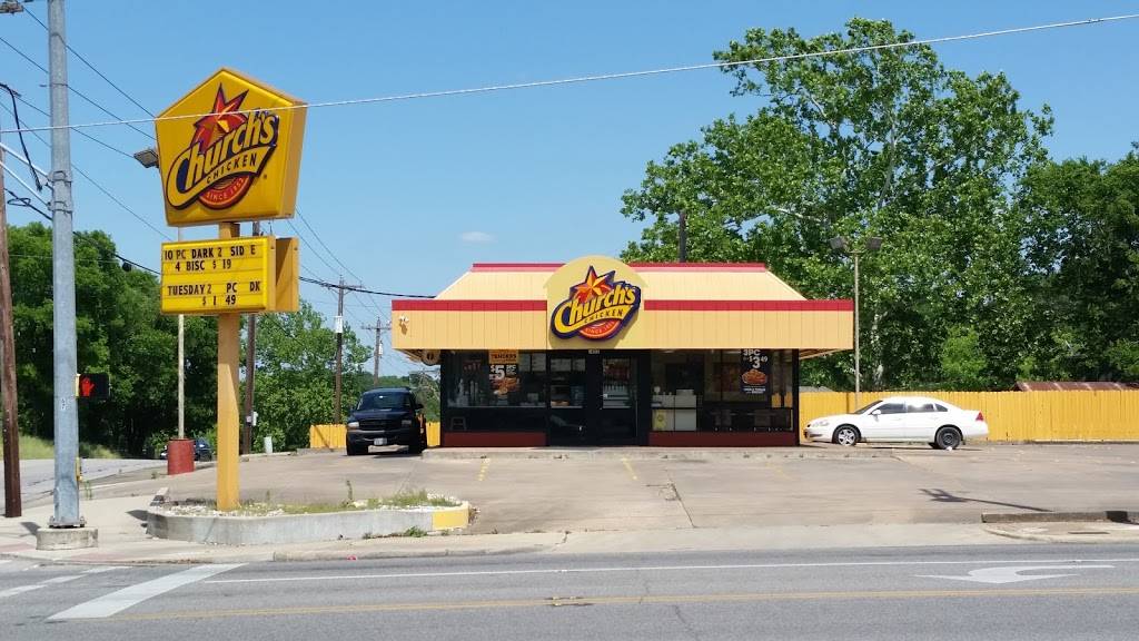 Churchs Chicken | restaurant | 1041 S Market St, Brenham, TX 77833, USA | 9798362712 OR +1 979-836-2712