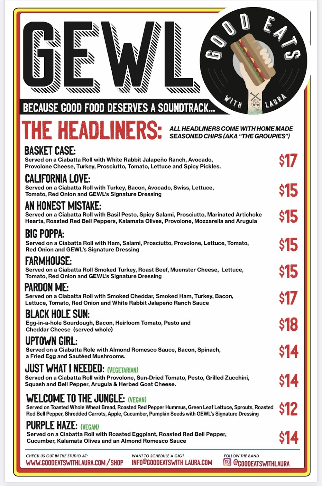 GEWL | restaurant | 350 Clinton St, Costa Mesa, CA 92626, USA | 5622252142 OR +1 562-225-2142