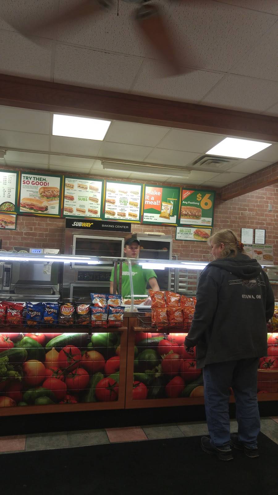 Subway Restaurants | restaurant | 146 Railway Ave, Holgate, OH 43527, USA | 4192640002 OR +1 419-264-0002