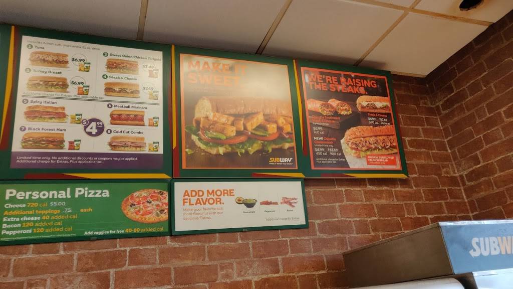 Subway | restaurant | 424 Cahaba Park Cir, Birmingham, AL 35242, USA | 2059955665 OR +1 205-995-5665