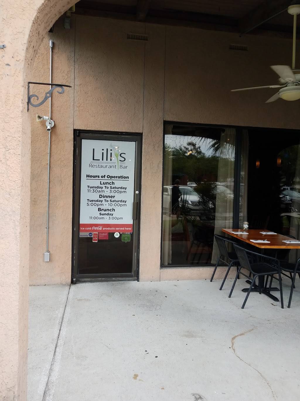 Lilis Restaurant and Bar | restaurant | 326 Johnny Mercer Blvd, Savannah, GA 31410, USA | 9122352664 OR +1 912-235-2664