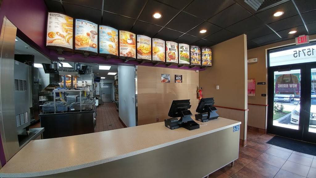 Taco Bell | meal takeaway | 15715 SW 72nd St, Miami, FL 33196, USA | 3053877117 OR +1 305-387-7117