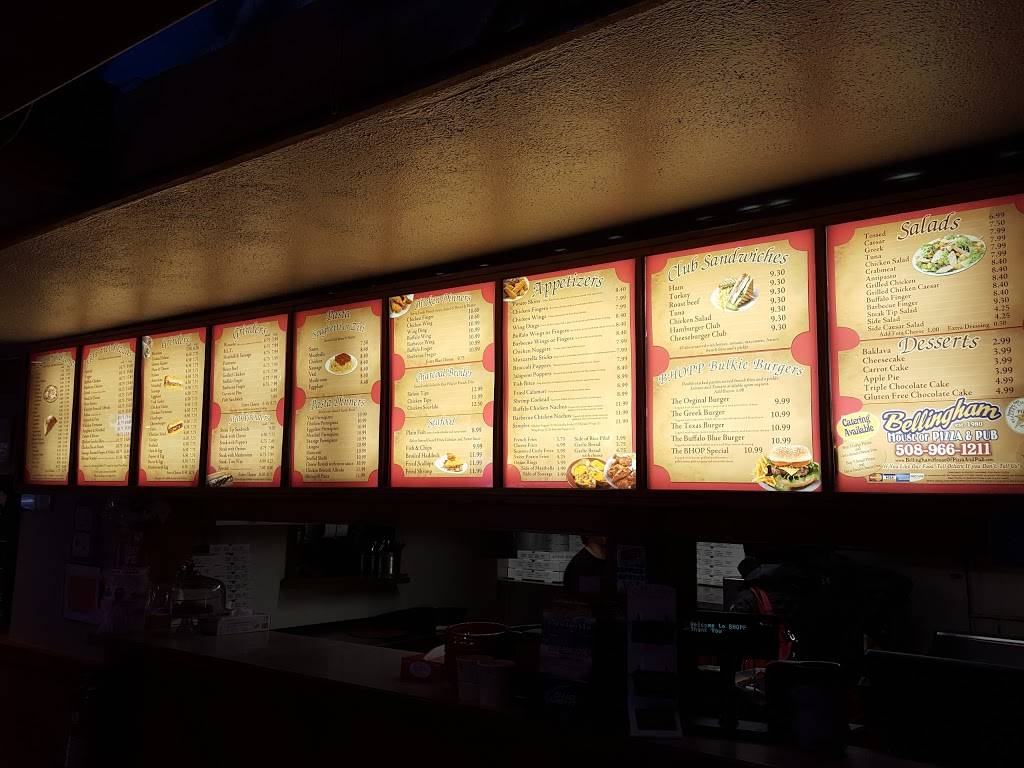 Bellingham House of Pizza & Pub | restaurant | 442 Hartford Ave, Bellingham, MA 02019, USA | 5089661211 OR +1 508-966-1211