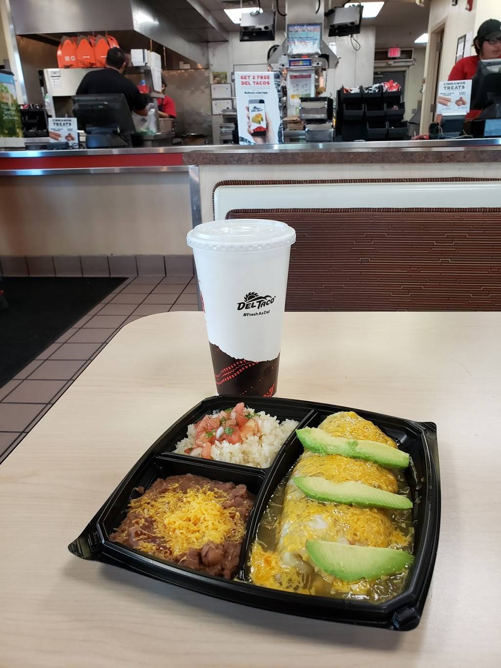 Del Taco | meal takeaway | 1035 S Arizona Ave, Chandler, AZ 85286, USA | 4808557141 OR +1 480-855-7141