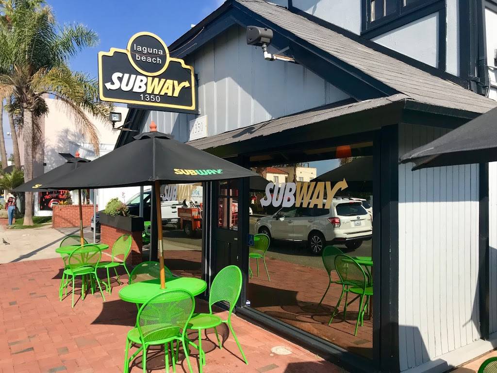 Subway Restaurants | restaurant | 1350 S Coast Hwy, Laguna Beach, CA 92651, USA | 9493761995 OR +1 949-376-1995