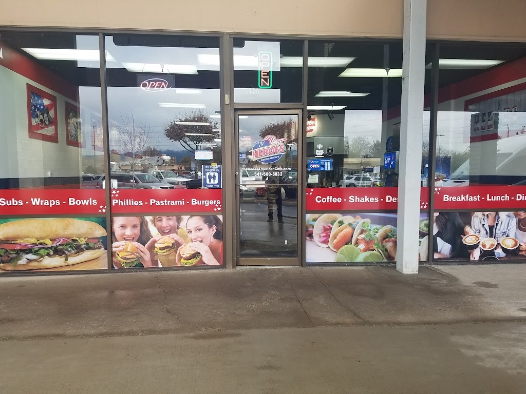 Heroes American Cafe | restaurant | 1020 Biddle Rd, Medford, OR 97504, USA | 5415008833 OR +1 541-500-8833