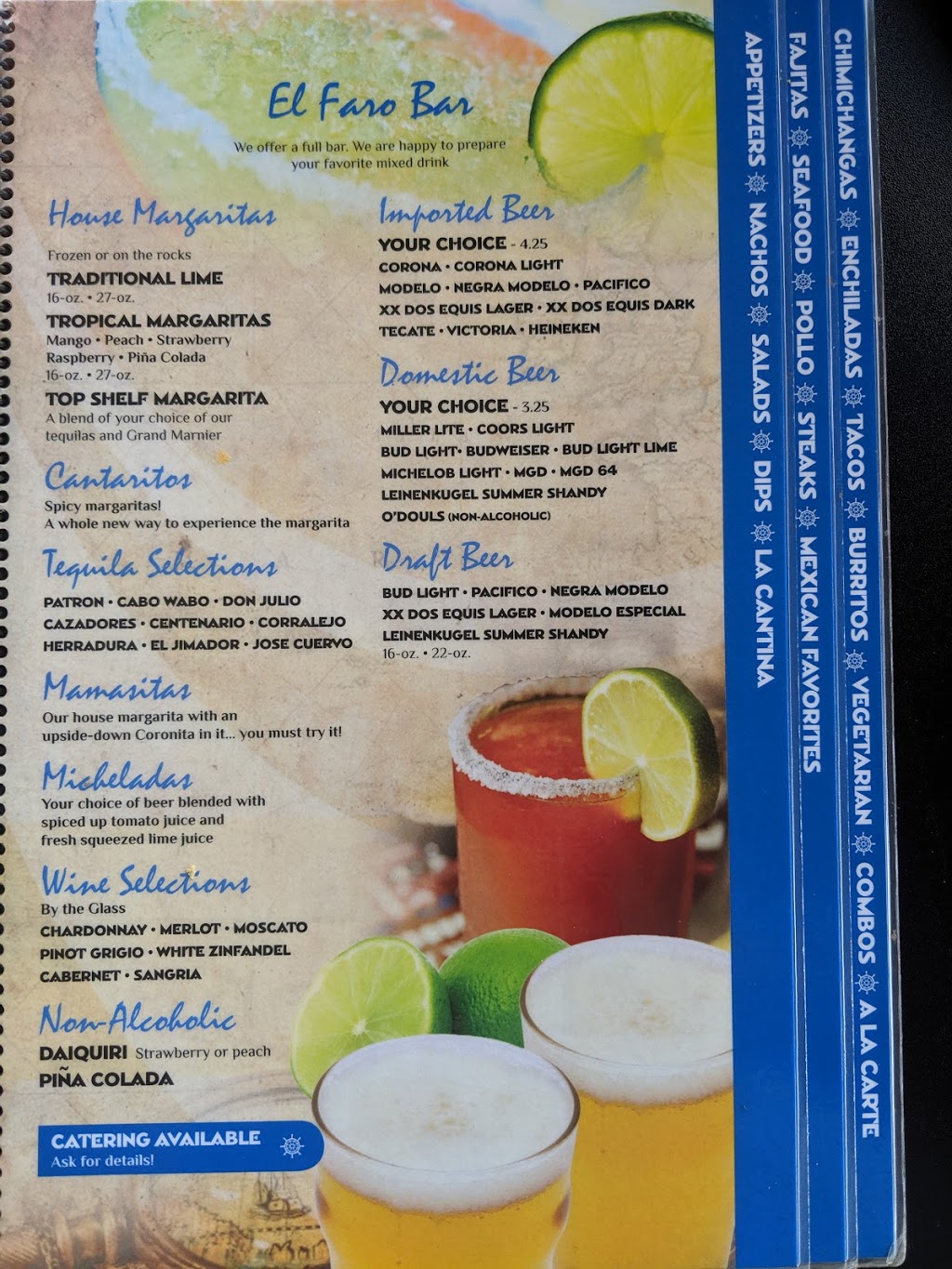 Javis El Faro of Rozella Rd | restaurant | 1700 Rozella Rd, Warsaw, IN 46580, USA | 5743764191 OR +1 574-376-4191