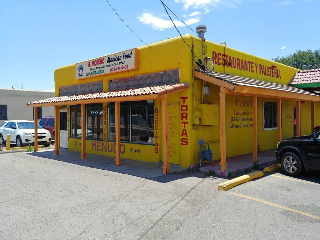 El Moreno Restaurante y Paleteria | restaurant | 2511 Isleta Blvd SW, Albuquerque, NM 87105, USA | 5052448404 OR +1 505-244-8404