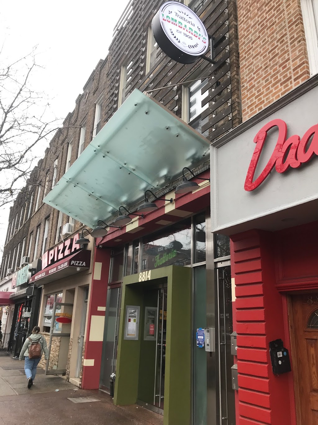 Lombardis Trattoria | meal delivery | 8814 3rd Ave, Brooklyn, NY 11209, USA | 3475787101 OR +1 347-578-7101