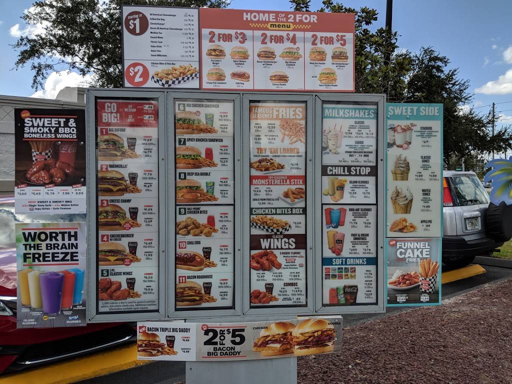 Checkers | restaurant | 11816 E Colonial Dr, Orlando, FL 32826, USA | 4073814710 OR +1 407-381-4710