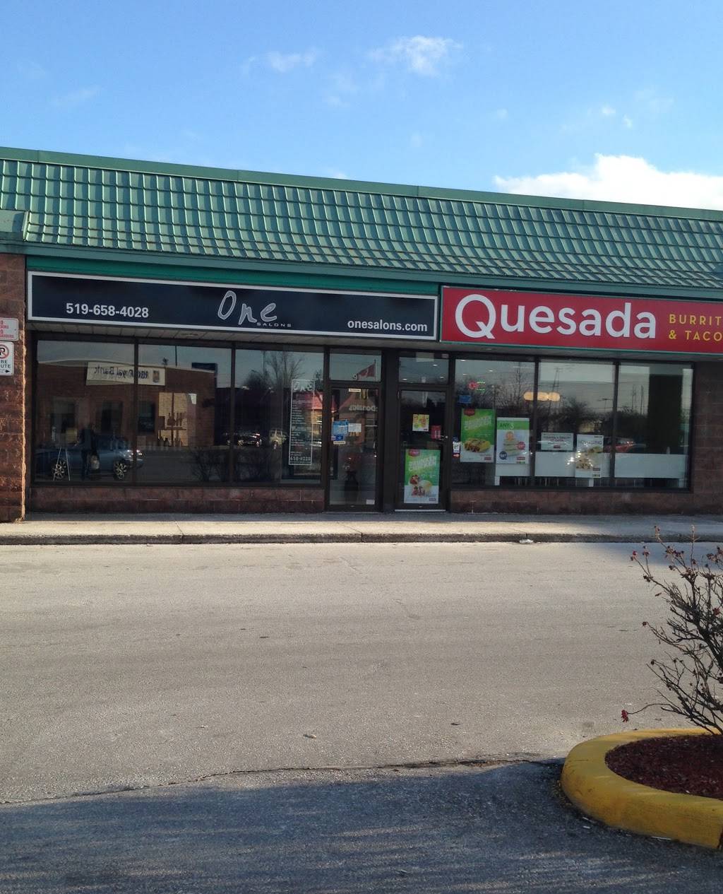 Quesada Burritos & Tacos | restaurant | 100 Jamieson Pkwy Unit 8, Cambridge, ON N3C 3B4, Canada | 5192201200 OR +1 519-220-1200