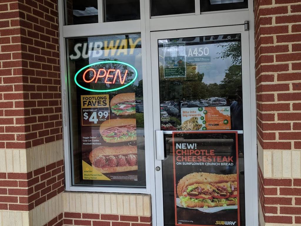 Subway Restaurants | restaurant | 6030 Daybreak Cir, Clarksville, MD 21029, USA | 4105317982 OR +1 410-531-7982