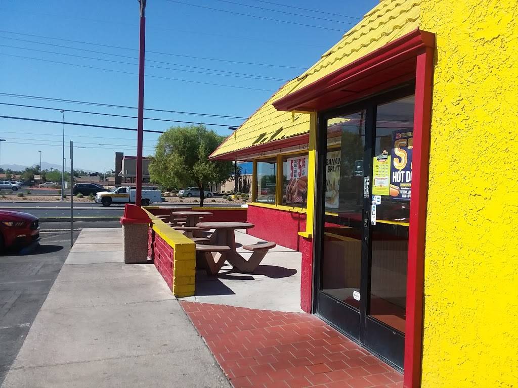 Wienerschnitzel | restaurant | 4470 E Charleston Blvd, Las Vegas, NV 89104, USA | 7025310219 OR +1 702-531-0219