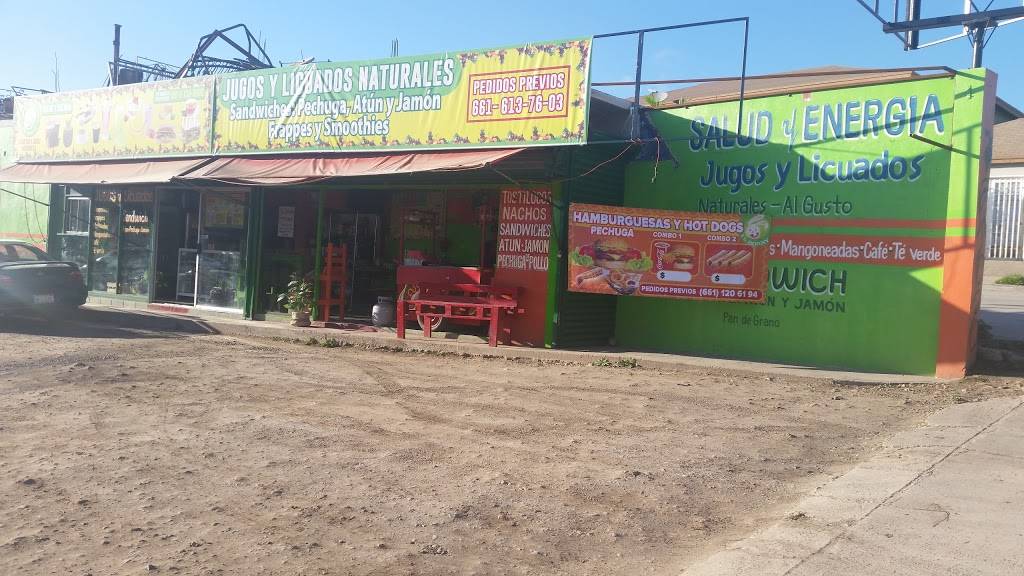 Jugos y Licuados "EL BONNY" | restaurant | 22710, Calle Tabasco 450, Eduardo Crosthwhite, 22710 Rosarito, B.C., Mexico | 016611206194 OR +52 661 120 6194