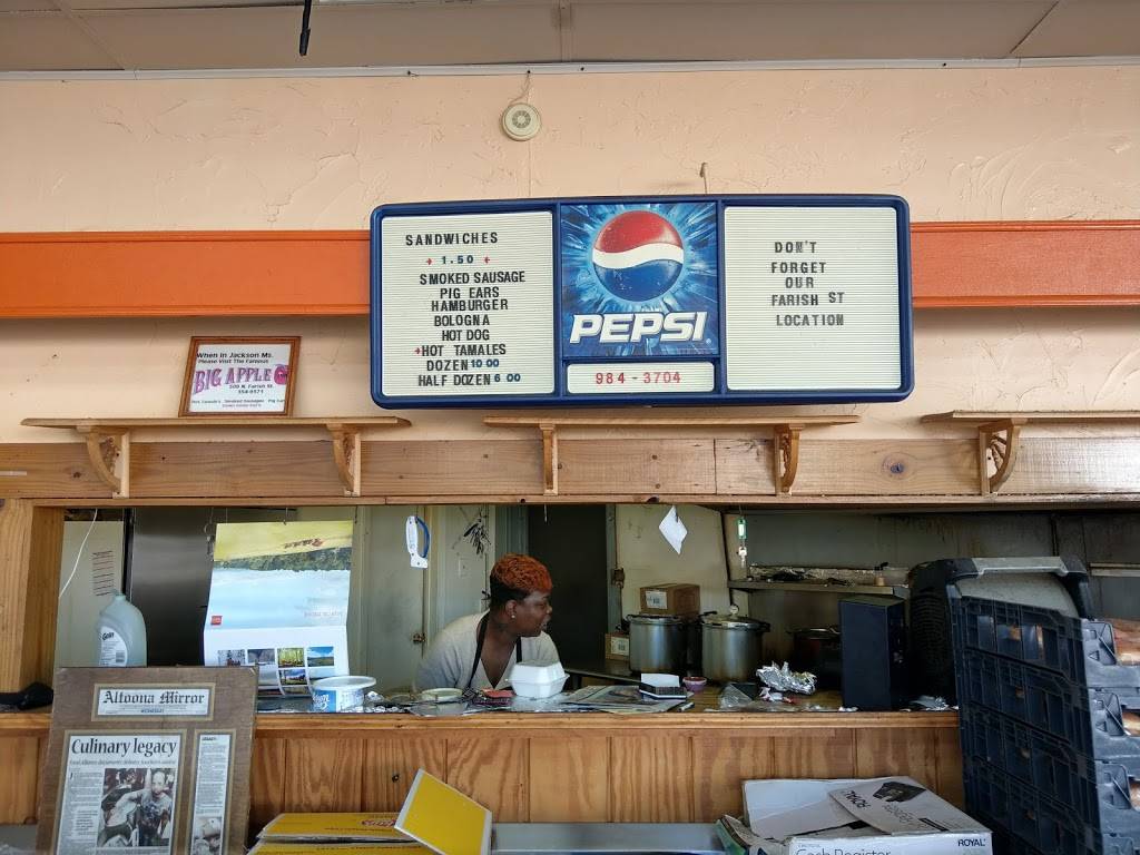 Big Apple Inn | restaurant | 4487 N State St, Jackson, MS 39206, USA | 6019843704 OR +1 601-984-3704