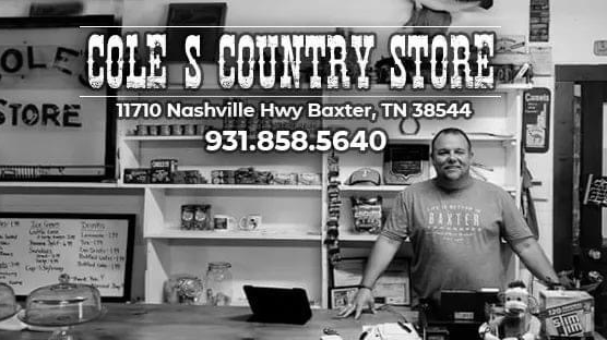 Coles Country Store | restaurant | 11710 Nashville Hwy, Baxter, TN 38544, USA | 2567975640 OR +1 256-797-5640
