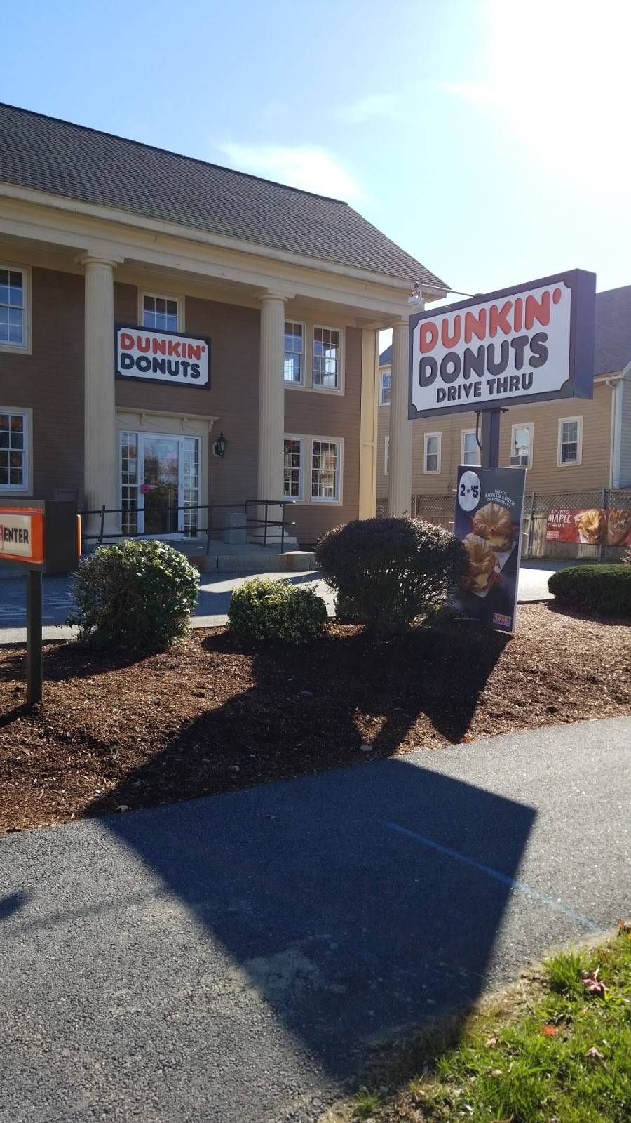 Dunkin | bakery | 255 Main St, Rutland, MA 01543, USA | 5088860294 OR +1 508-886-0294