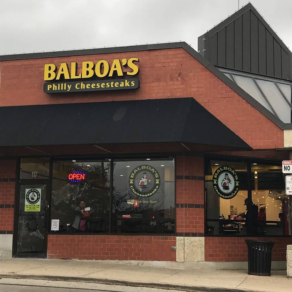 Balboas Cheesesteaks | restaurant | 22 E Chicago Ave #117, Naperville, IL 60540, USA | 6309124267 OR +1 630-912-4267
