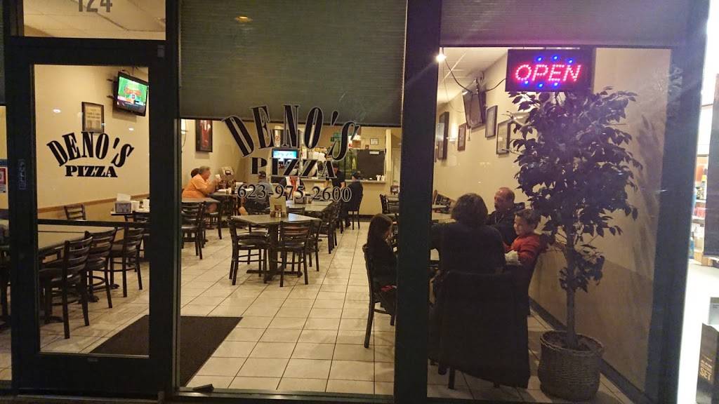 Denos Pizza surprise AZ | restaurant | 14515 W Grand Ave #124, Surprise, AZ 85374, USA | 6239752600 OR +1 623-975-2600