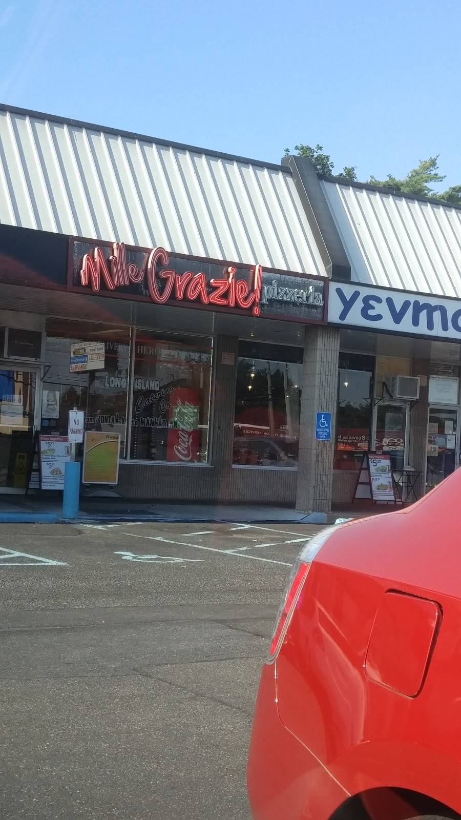 Mille Grazie Pizzeria | restaurant | 2063 Hempstead Turnpike, East Meadow, NY 11554, USA | 5162803862 OR +1 516-280-3862