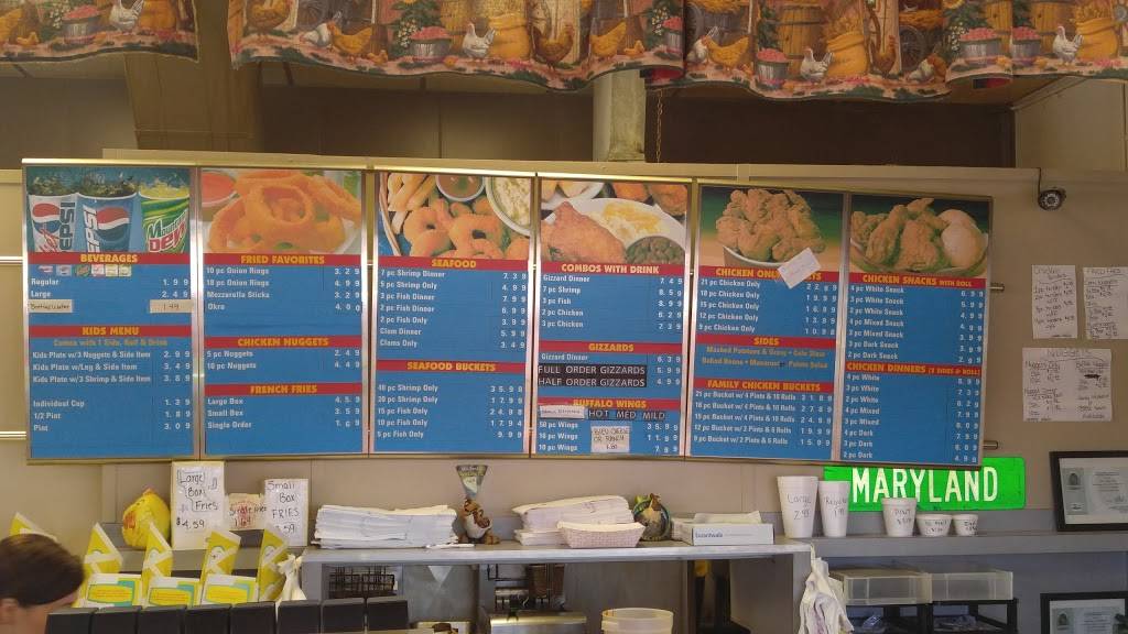 Maryland Fried Chicken | restaurant | 708 N 14th St, Leesburg, FL 34748, USA | 3527878500 OR +1 352-787-8500